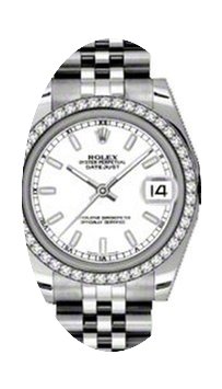 Rolex Datejust Ladies Midsize 178384-WHT...