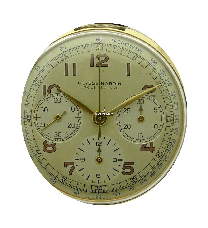 Ulysse Nardin Locle Suisse 18ct Rotgold ...