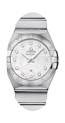 Omega Constellation Brushed 27mm Ladies ...