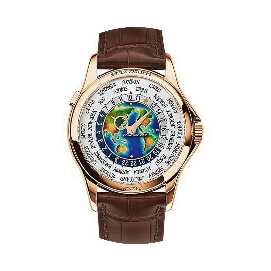 Patek Philippe World Time Rose Gold...