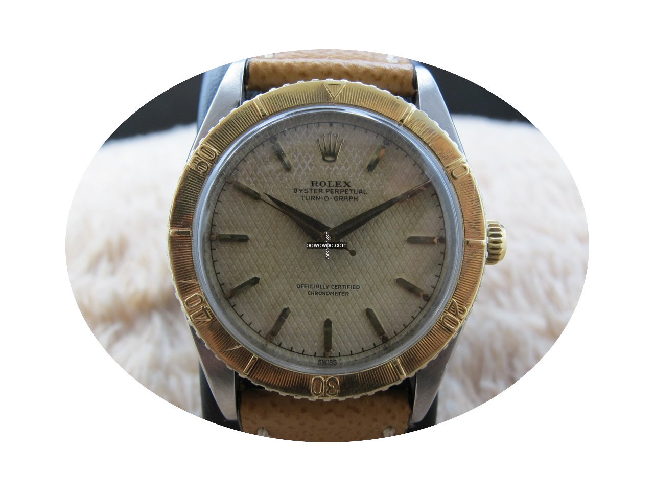 Rolex Turn-O-Graph 6202 2-Tone with Crea...