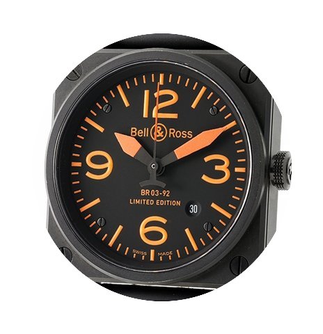 Bell & Ross Aviation PVD Coated Stee...