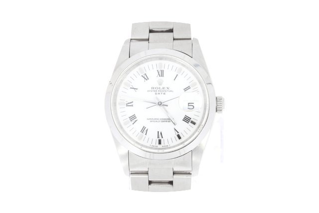 Rolex Oyster Perpetual Date 15200 White ...