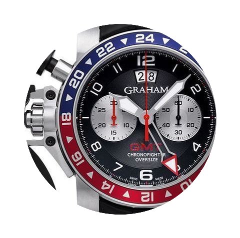 Graham Chronofighter Oversize GMT Ref. 2...