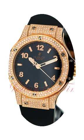 Hublot Big Bang 38mm Quartz, Black Dial,...