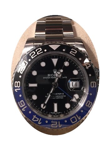 Rolex Gmt Master II Batman 116710blnr...