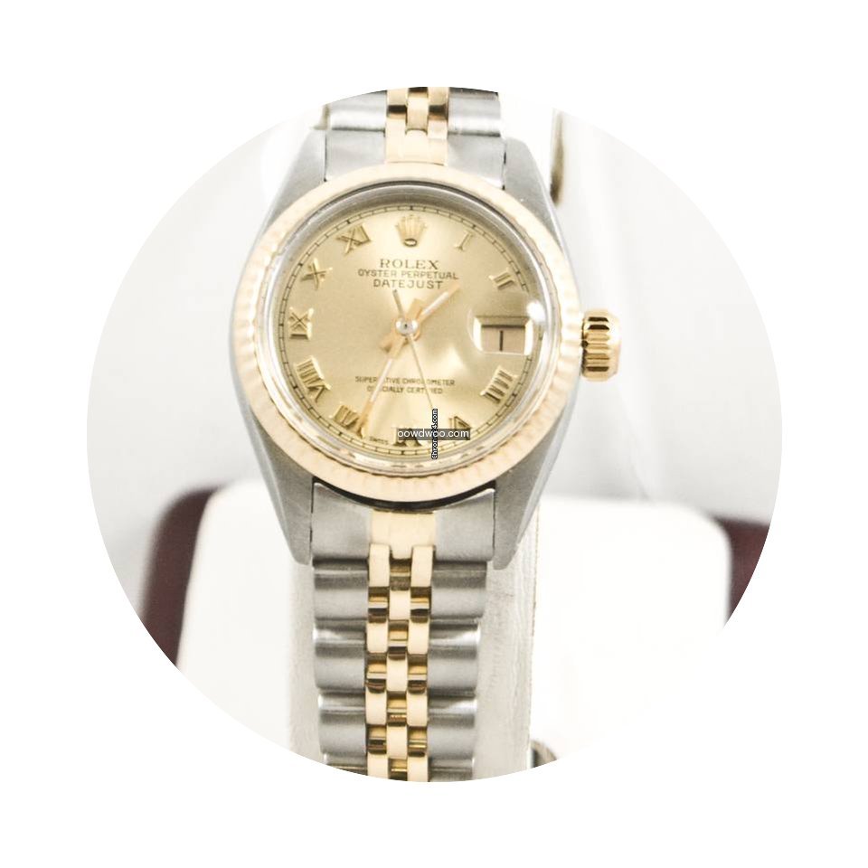 Rolex Lady-Datejust 6917 Champagne Face ...
