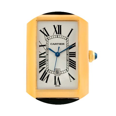 Cartier Tank Americaine 18k Yellow Gold ...