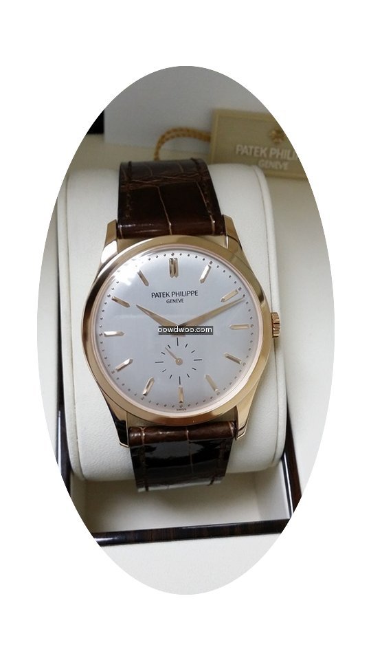 Patek Philippe 5196R Men Calatrava 18K R...