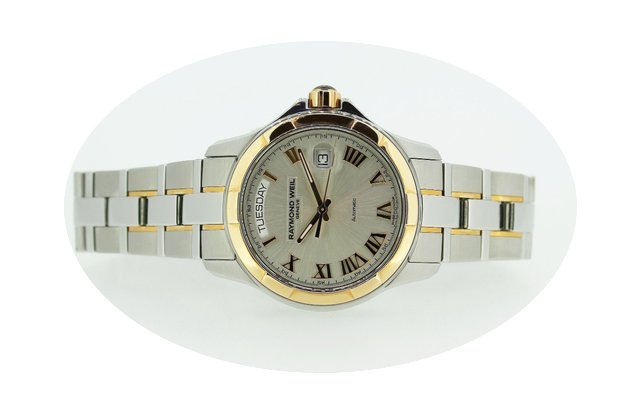 Raymond Weil Parsifal Day/Date Stahl/Ros...