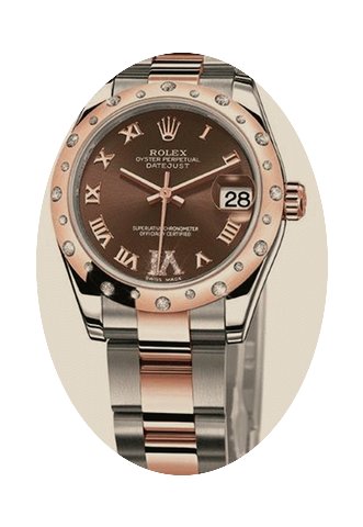 Rolex Datejust 31mm Steel and Everose Go...
