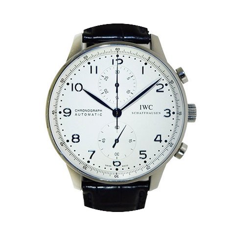 IWC Portuguese Chronograph White Dial...