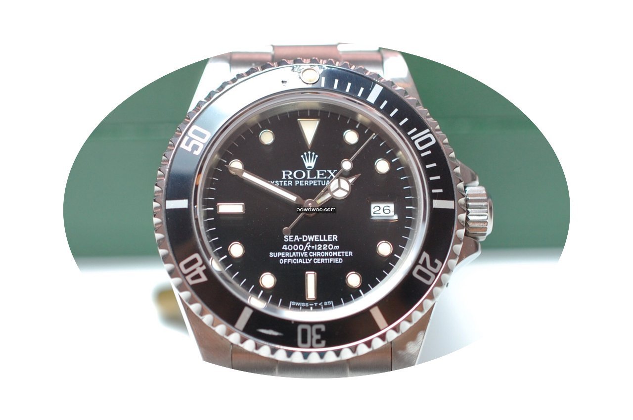Rolex Seadweller Tritium Dial...