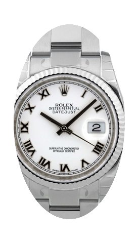 Rolex Datejust white roman116234 (lagern...