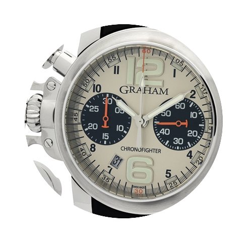 Graham Chronofighter R.A.C. Silver Fight...