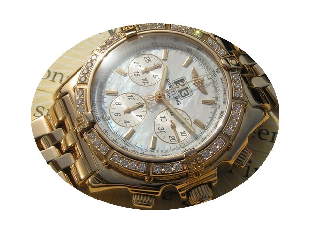 Breitling Crosswind Special 750 18k Gold...