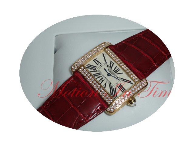 Cartier Tank Divan 18kt Yellow Gold Larg...