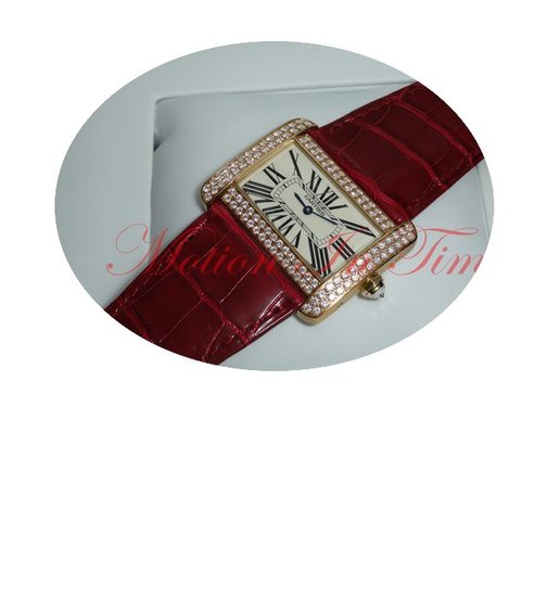 Cartier Tank Divan 18kt Yellow Gold Larg...