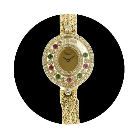 Chopard Happy Diamonds Icons en or jaune...