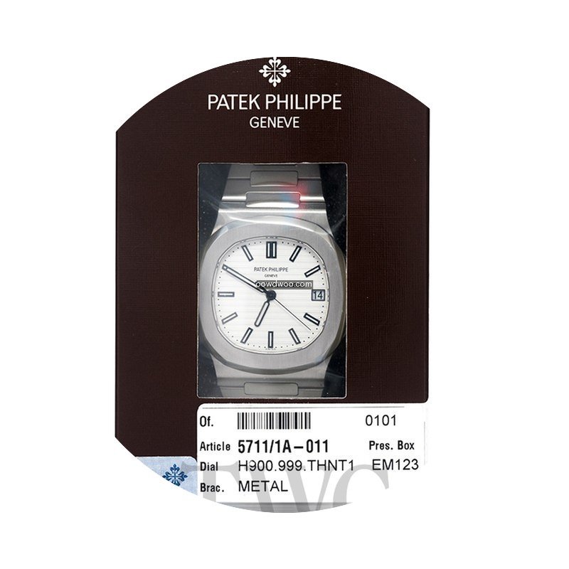 Patek Philippe Nautilus Silvery-white/St...