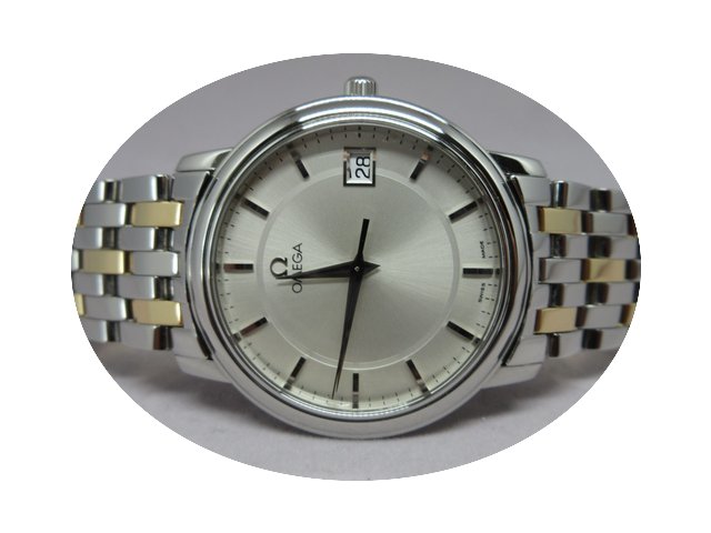 Omega De Ville Prestige Quartz Stahl / G...