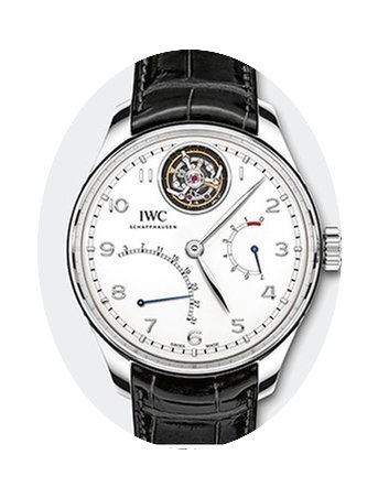 IWC PORTOGHESE TOURBILLON MYSTÈRE RÉTR...