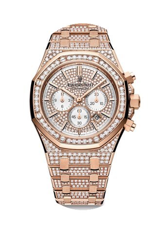 Audemars Piguet Royal Oak Rose Gold Diam...