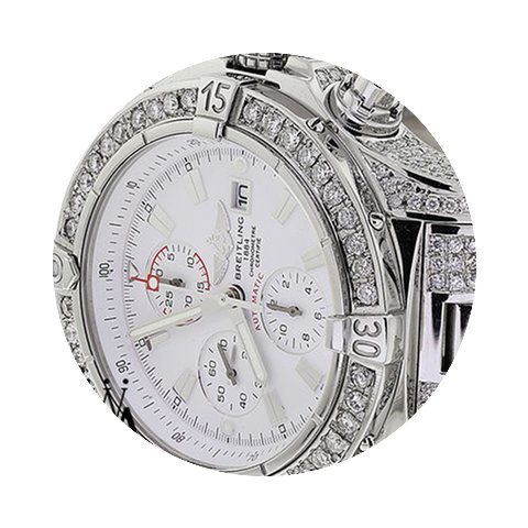 Breitling Super Avenger White A13370 Cov...