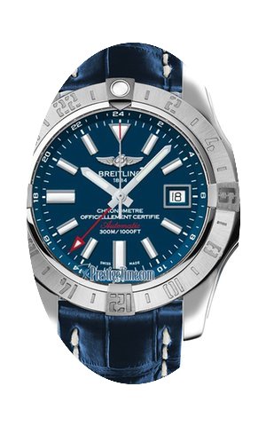 Breitling Avenger II GMT Mens Watch...