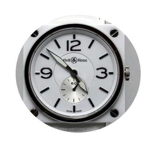 Bell & Ross BR S Quartz White cerami...