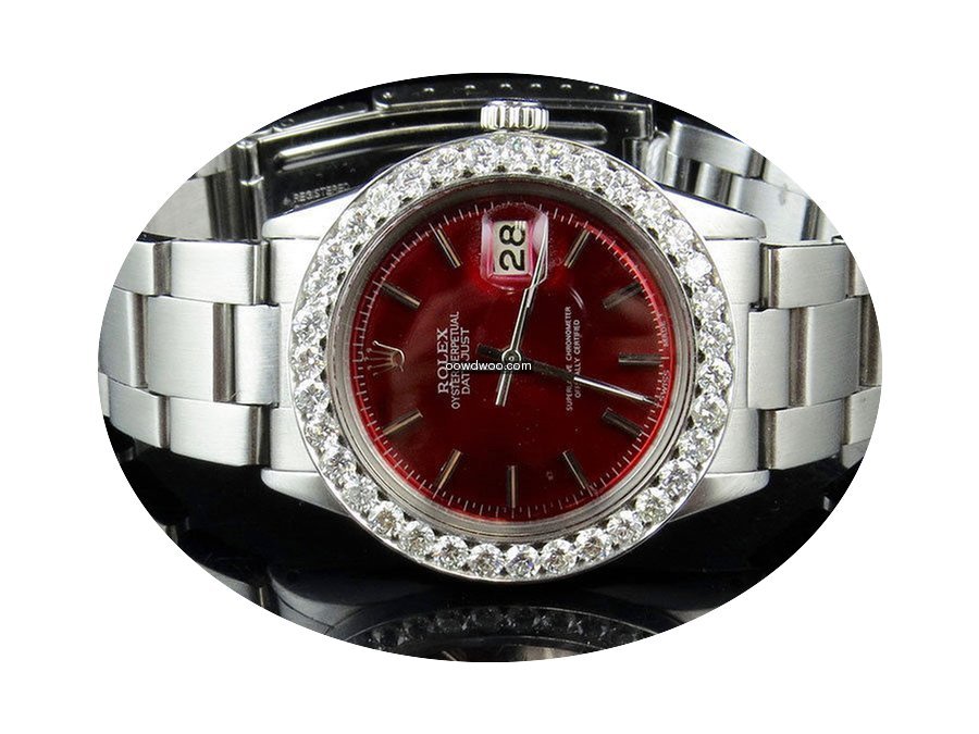 Rolex Mens Rolex Datejust Stainless Stee...