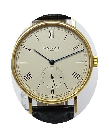 Nomos Glashütte Ludwig Gold Gelbgold Ha...