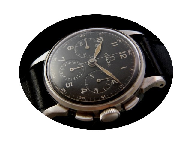 Omega Rare Stainless Steel Chronograph 5...