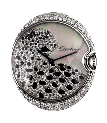 Cartier Ballon Bleu 36mm Leopard W692004...