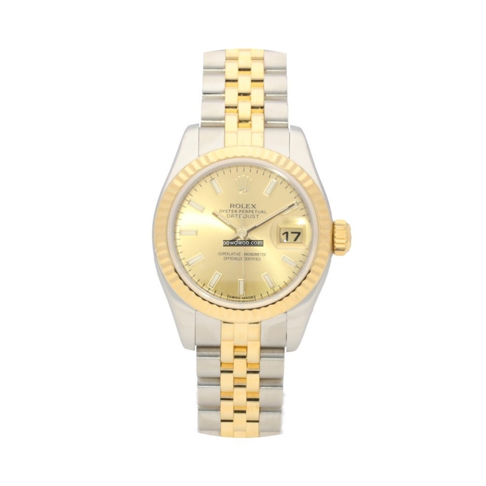 Rolex Datejust 179173 - Champagne Dial -...