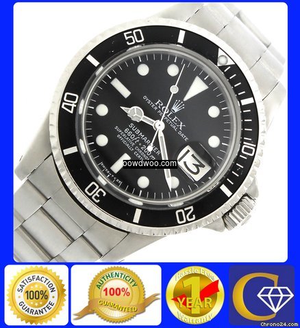 Rolex Mint 1977 Submariner 1680 Stainles...