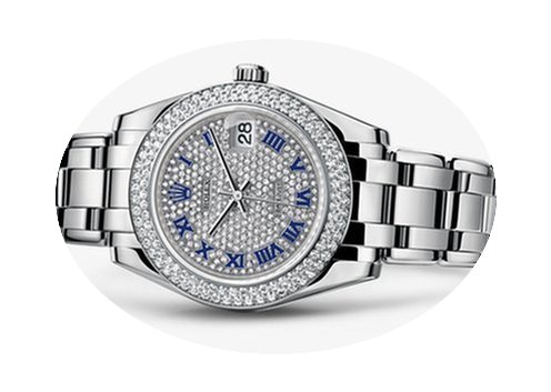 Rolex Masterpiece 18K Solid White Gold D...