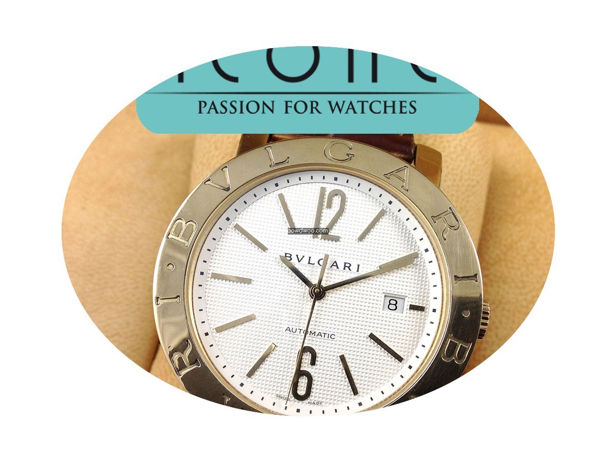 Bulgari Diagono BB42GL-AUTO Yellow Gold...