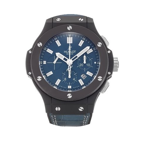 Hublot Big Bang 44 mm Ceramic Denim Rubb...
