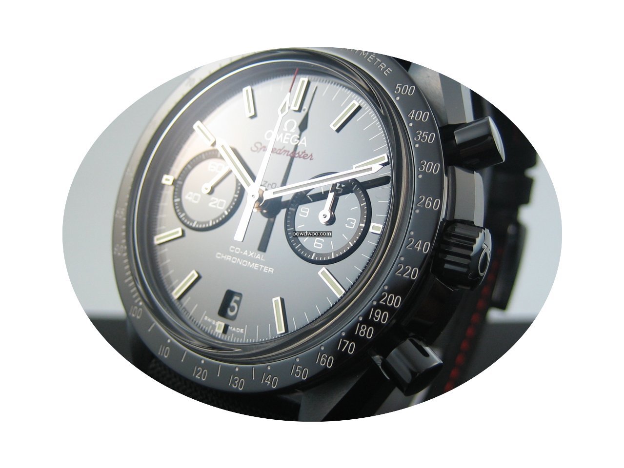 Omega Speedmaster Moonwatch Dark Side of...
