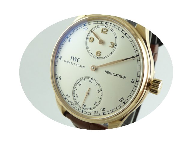 IWC Regulateur Rosegold - NOS -...