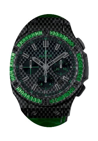 Hublot Big Bang Carbon Bezel Baguette Ts...