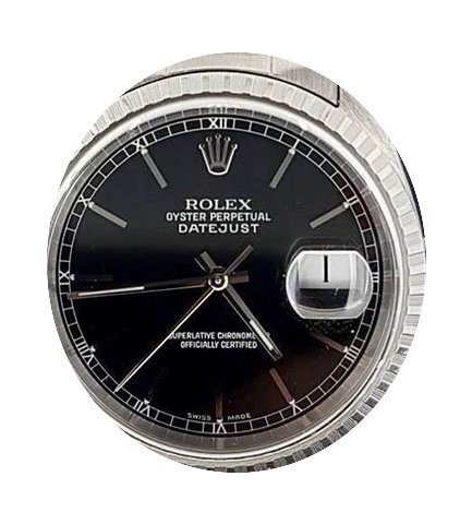 Rolex Datejust steel,black dial,full set...