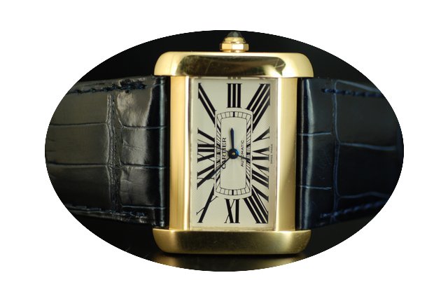 Cartier Divan XL Automatic Oro giallo...