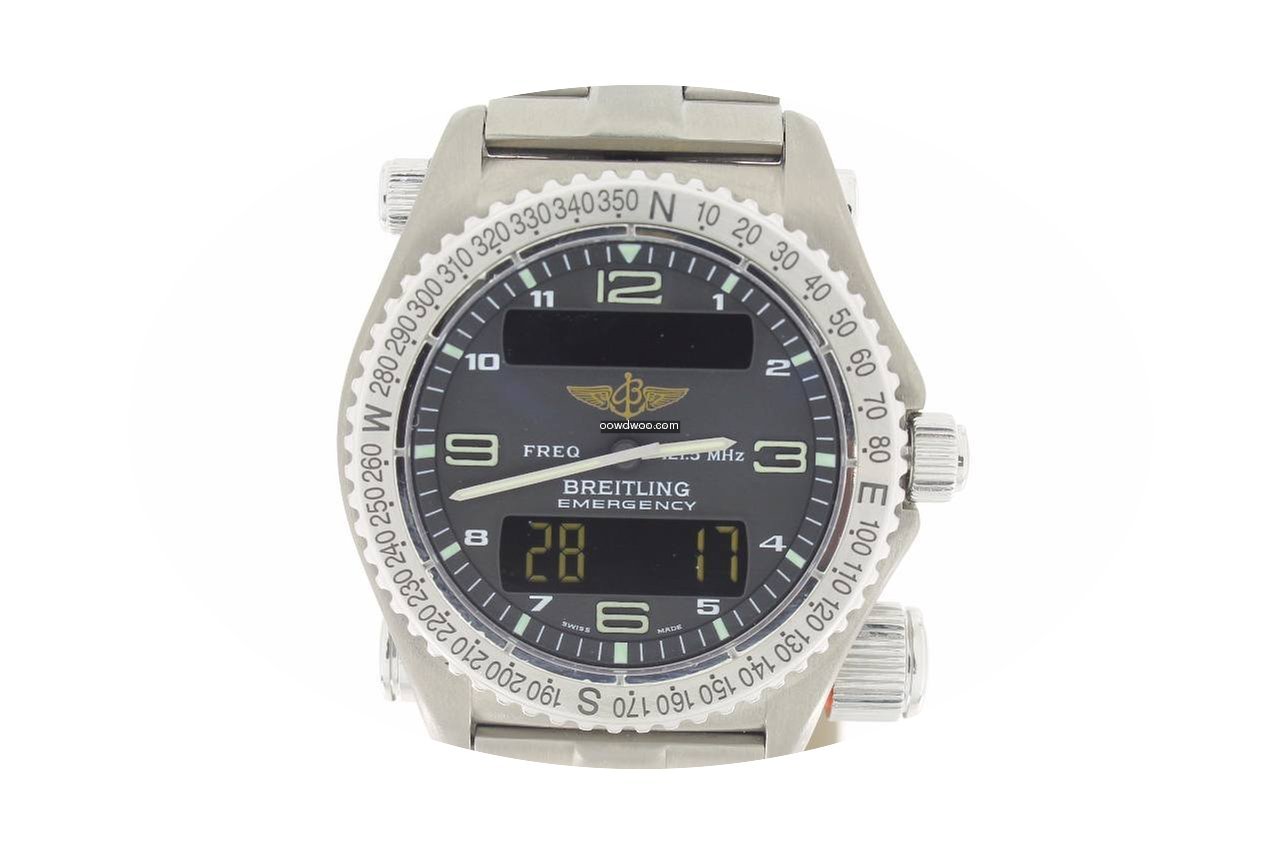 Breitling Emergency Mission titanium Sup...