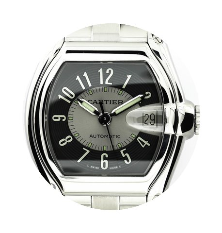 Cartier Roadstar Automatik, Edelstahl, F...