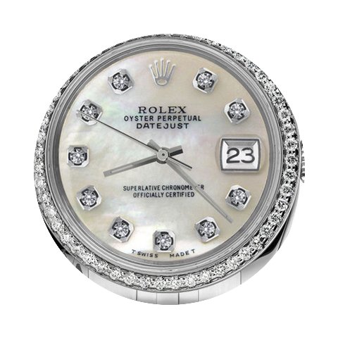 Rolex Woman`s Rolex 26mm Datejust White ...