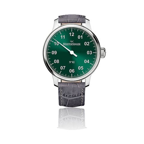 Meistersinger N02 AM6609N Sunburst Green...