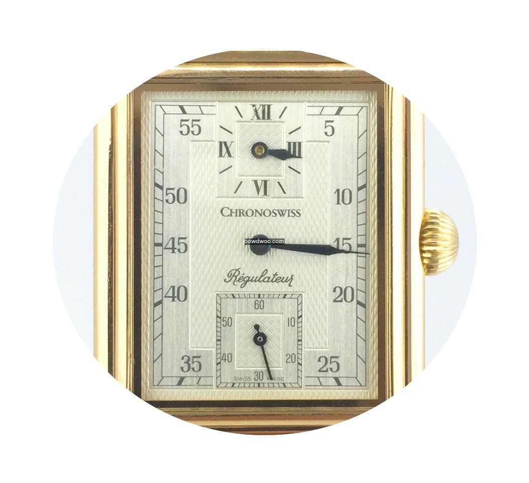 Chronoswiss Régulateur Gelbgold 18K Han...