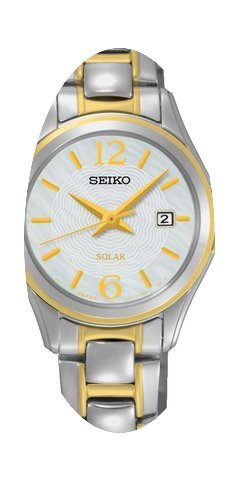 Seiko Solar SUT234P1 Elegante Damenuhr S...
